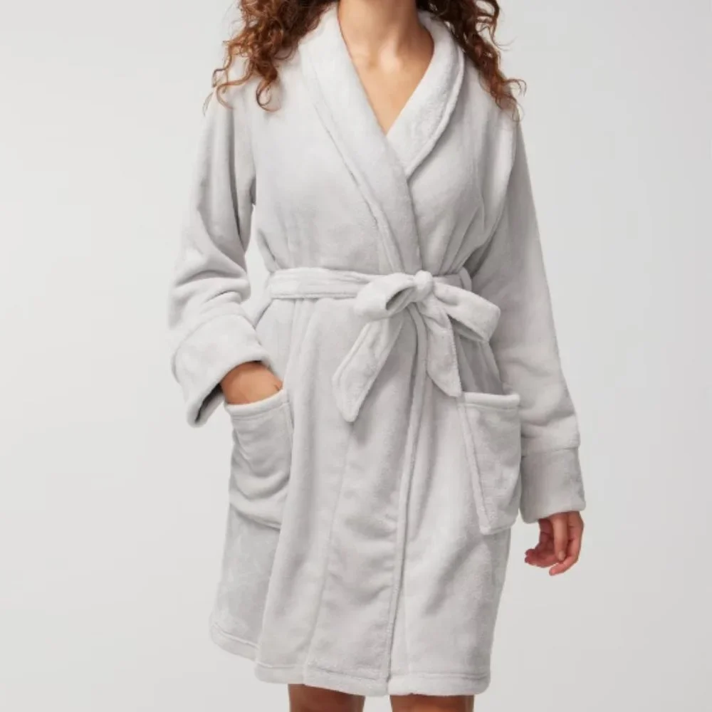 NWT Soma Plush Short Robe